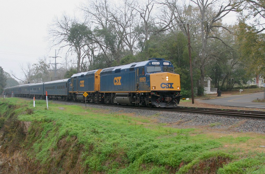 CSX Business train